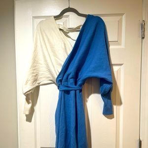 Bebe off shoulder sweater dress